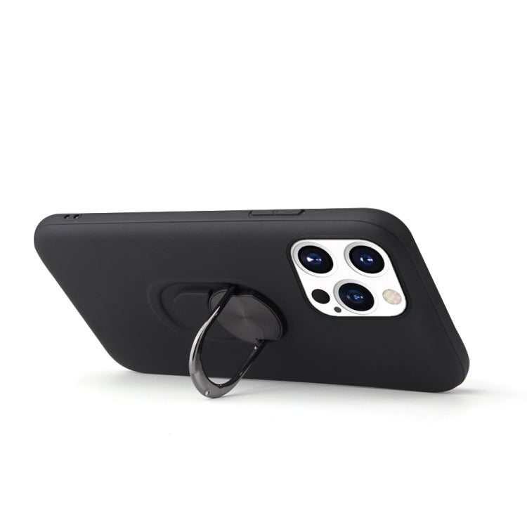 For iPhone 13 Pro 360 Rotary Multifunctional Stent PC+TPU Case with Magnetic Invisible Holder