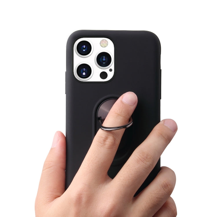 For iPhone 13 Pro 360 Rotary Multifunctional Stent PC+TPU Case with Magnetic Invisible Holder