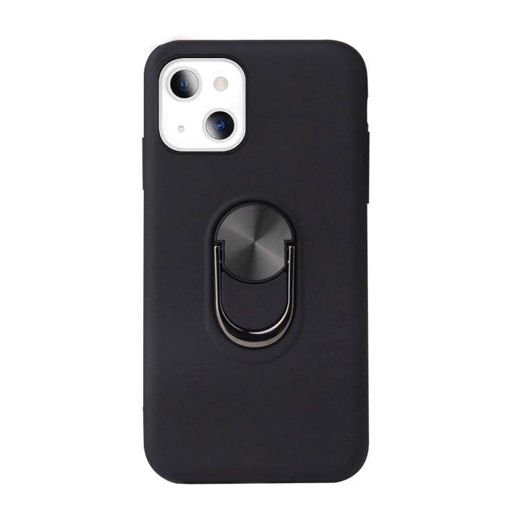 For iPhone 13 360 Rotary Multifunctional Stent PC+TPU Case with Magnetic Invisible Holder
