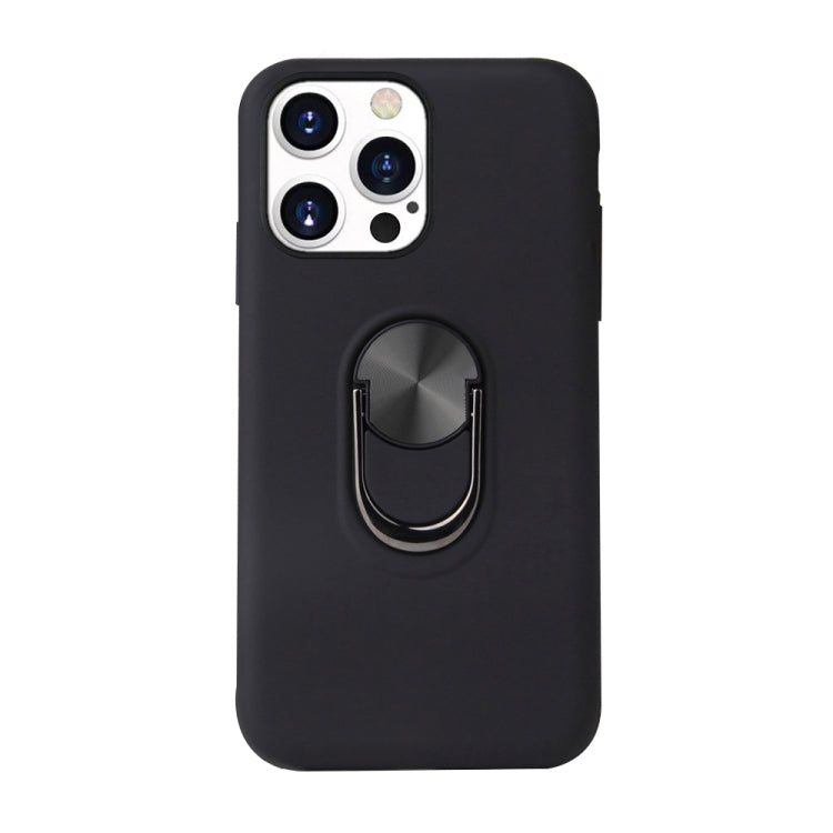 For iPhone 13 Pro Max  360 Rotary Multifunctional Stent PC+TPU Case with Magnetic Invisible Holder