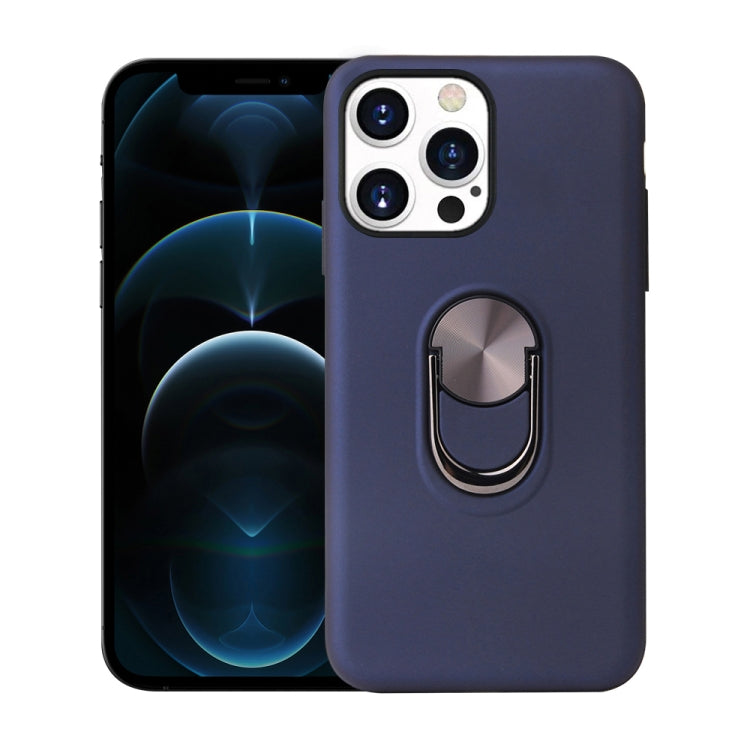 For iPhone 13 Pro Max  360 Rotary Multifunctional Stent PC+TPU Case with Magnetic Invisible Holder