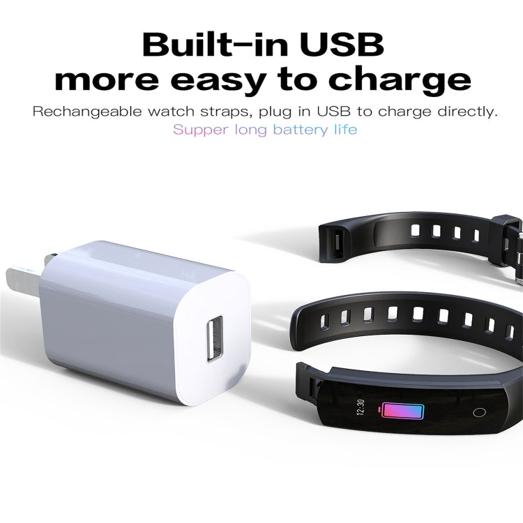 CV07T Smart Bracelet,Temperature Monitoring Bracelet Support Sleep Monitoring / Heart Rate Monitoring / Blood Pressure Monitoring,