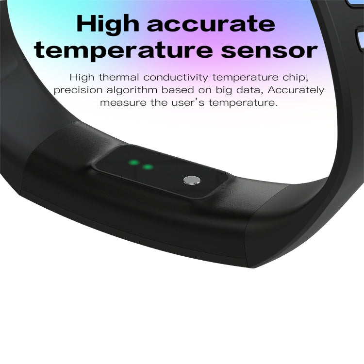 CV07T Smart Bracelet,Temperature Monitoring Bracelet Support Sleep Monitoring / Heart Rate Monitoring / Blood Pressure Monitoring,