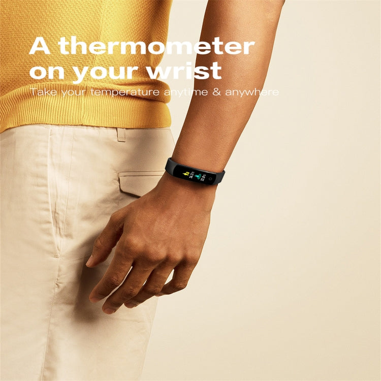 CV07T Smart Bracelet,Temperature Monitoring Bracelet Support Sleep Monitoring / Heart Rate Monitoring / Blood Pressure Monitoring,