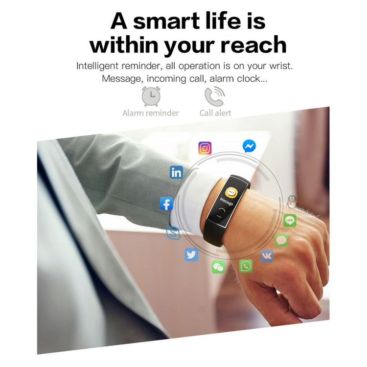 KH20 Smart Bracelet Supports Heart Rate Monitoring, Sleep Monitoring, Call Reminder
