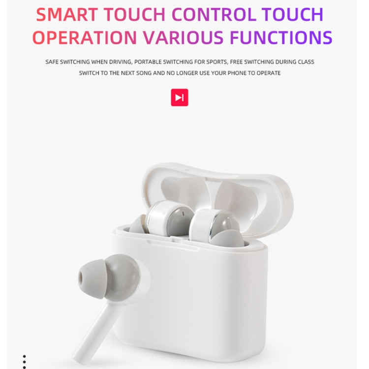 TWS2 Bluetooth TWS5.0 Copper Ring Speaker Binaural True Stereo Touch Bluetooth Earphones