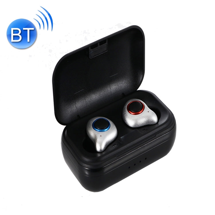 TWS5 Bluetooth 5.0 TWS Copper Ring Speaker Binaural True Stereo Touch Bluetooth Earphones