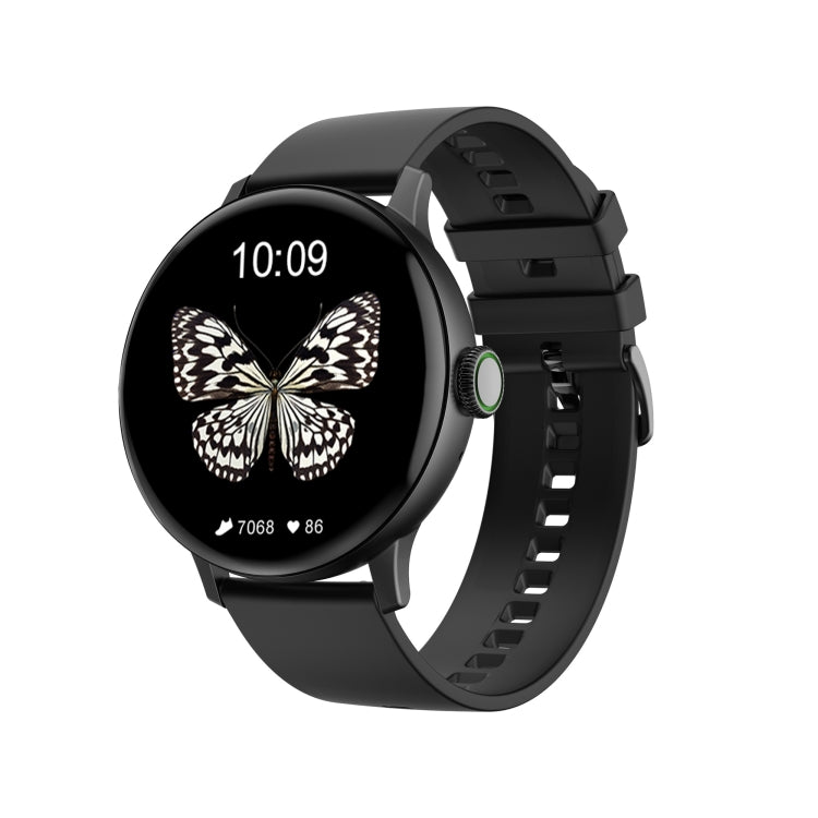 DT2+ 1.19 inch Color Screen Smart Watch, IP68 Waterproof,Silicone Watchband,Support Bluetooth Call/Heart Rate Monitoring/Blood Pressure Monitoring/Blood Oxygen Monitoring/Predict Menstrual Cycle Intelligently