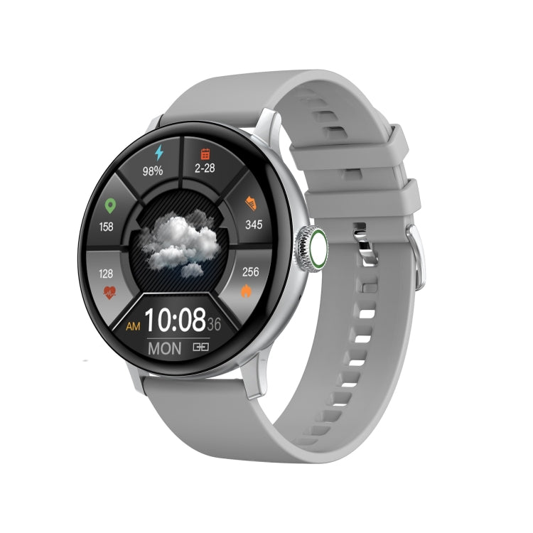 DT2+ 1.19 inch Color Screen Smart Watch, IP68 Waterproof,Silicone Watchband,Support Bluetooth Call/Heart Rate Monitoring/Blood Pressure Monitoring/Blood Oxygen Monitoring/Predict Menstrual Cycle Intelligently