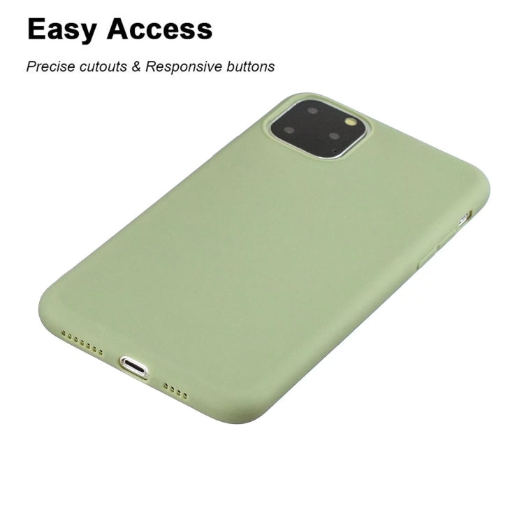 For iPhone 13 Pro Max Solid Color Frosted TPU Phone Case