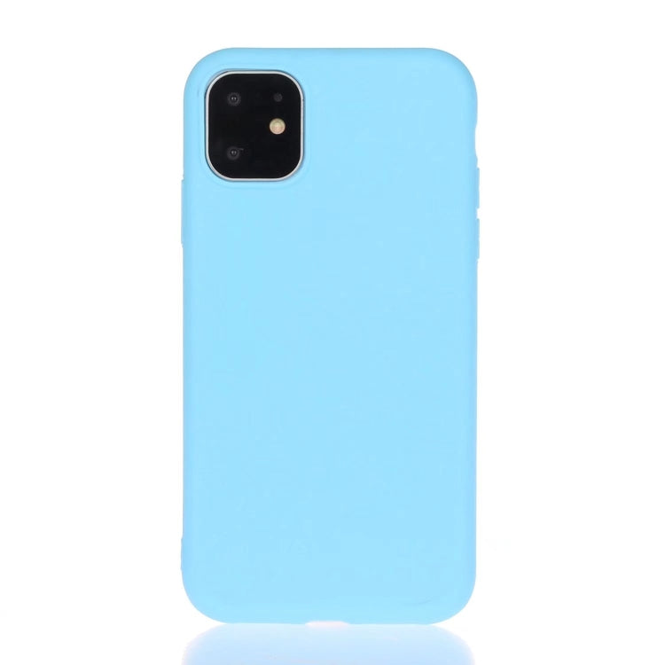 For iPhone 13 mini Solid Color Frosted TPU Phone Case
