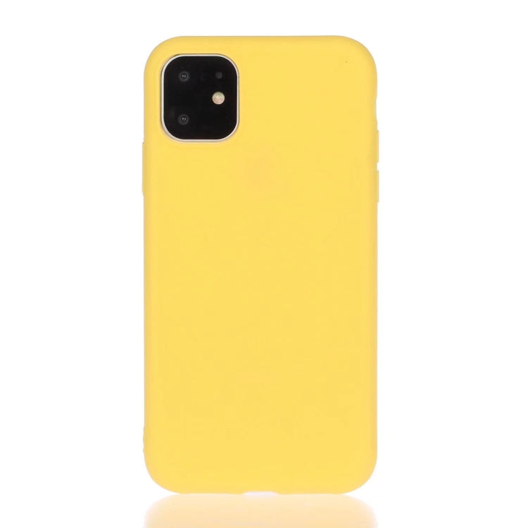 For iPhone 13 mini Solid Color Frosted TPU Phone Case