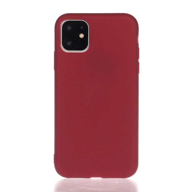 For iPhone 13 mini Solid Color Frosted TPU Phone Case