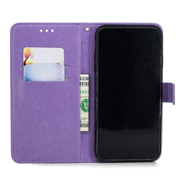 For iPhone XR Diamond Encrusted Butterflies Love Flowers Pattern Horizontal Flip Leather Case with Holder & Card Slots & Wallet & Lanyard