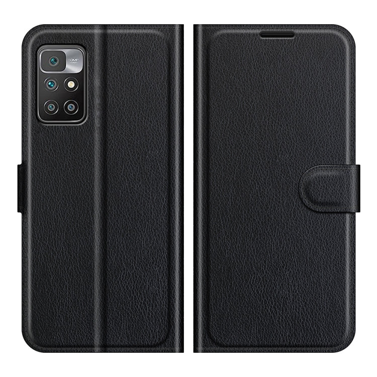 For Xiaomi Redmi 10 Litchi Texture Horizontal Flip Protective Case with Holder & Card Slots & Wallet