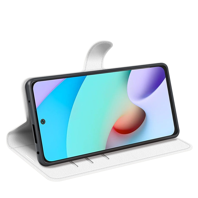 For Xiaomi Redmi 10 Litchi Texture Horizontal Flip Protective Case with Holder & Card Slots & Wallet