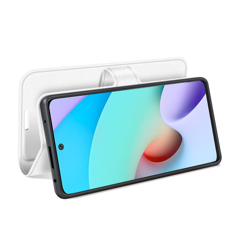 For Xiaomi Redmi 10 Litchi Texture Horizontal Flip Protective Case with Holder & Card Slots & Wallet