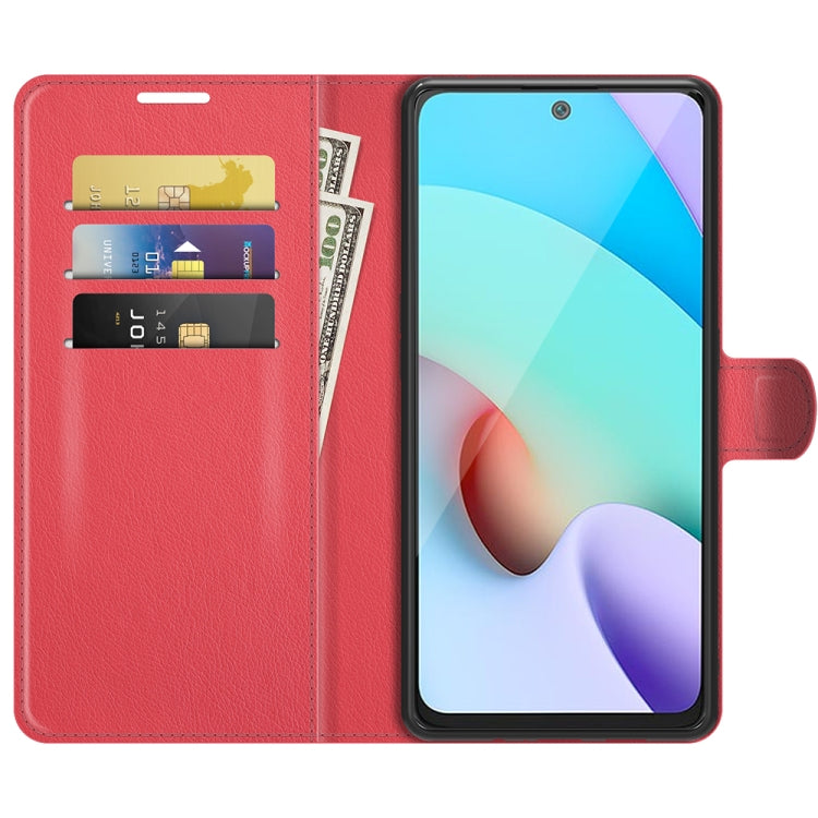 For Xiaomi Redmi 10 Litchi Texture Horizontal Flip Protective Case with Holder & Card Slots & Wallet
