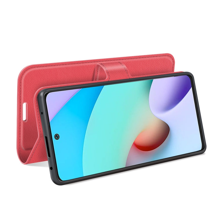 For Xiaomi Redmi 10 Litchi Texture Horizontal Flip Protective Case with Holder & Card Slots & Wallet