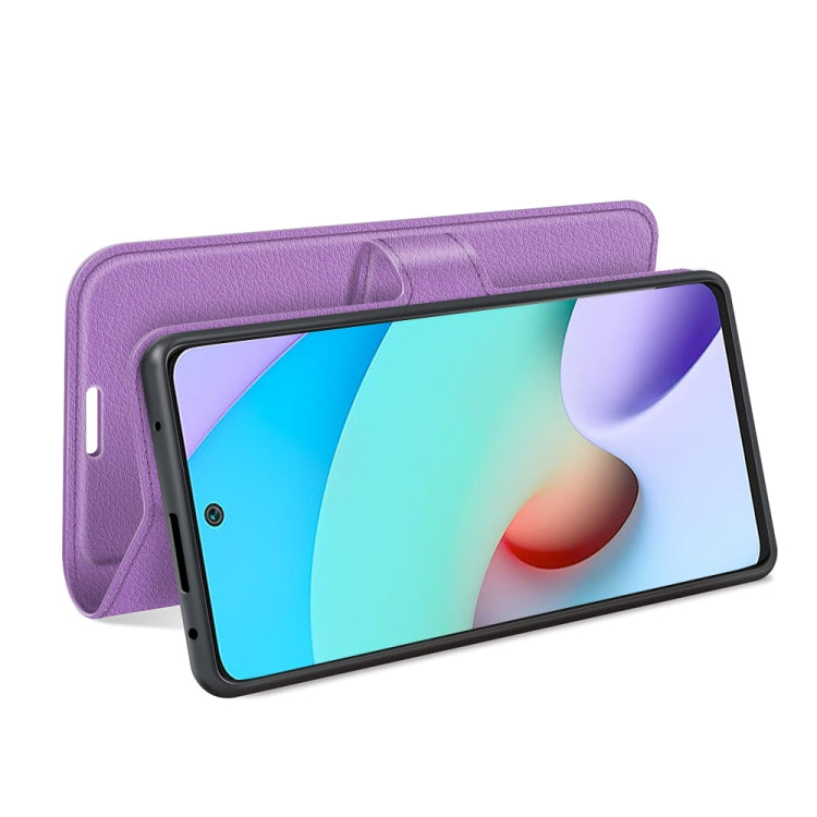 For Xiaomi Redmi 10 Litchi Texture Horizontal Flip Protective Case with Holder & Card Slots & Wallet