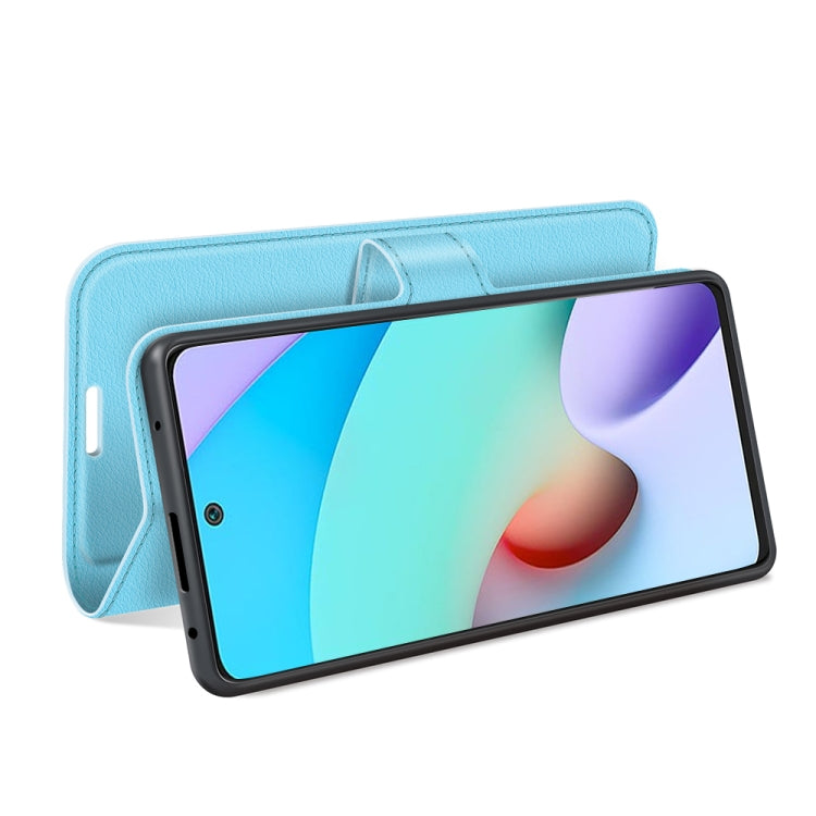 For Xiaomi Redmi 10 Litchi Texture Horizontal Flip Protective Case with Holder & Card Slots & Wallet