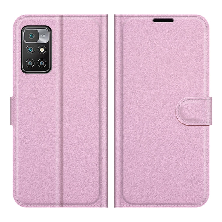 For Xiaomi Redmi 10 Litchi Texture Horizontal Flip Protective Case with Holder & Card Slots & Wallet
