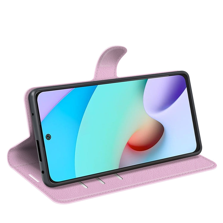 For Xiaomi Redmi 10 Litchi Texture Horizontal Flip Protective Case with Holder & Card Slots & Wallet