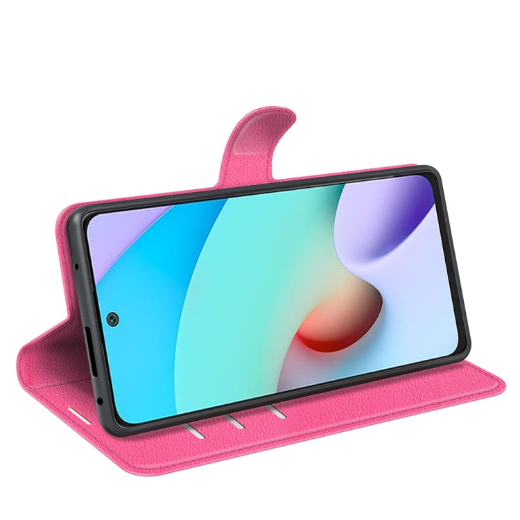 For Xiaomi Redmi 10 Litchi Texture Horizontal Flip Protective Case with Holder & Card Slots & Wallet