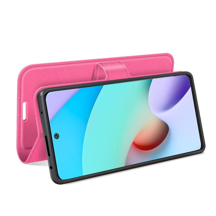 For Xiaomi Redmi 10 Litchi Texture Horizontal Flip Protective Case with Holder & Card Slots & Wallet