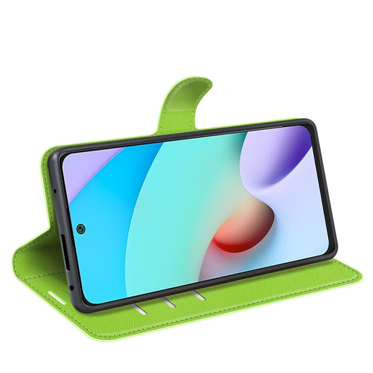 For Xiaomi Redmi 10 Litchi Texture Horizontal Flip Protective Case with Holder & Card Slots & Wallet