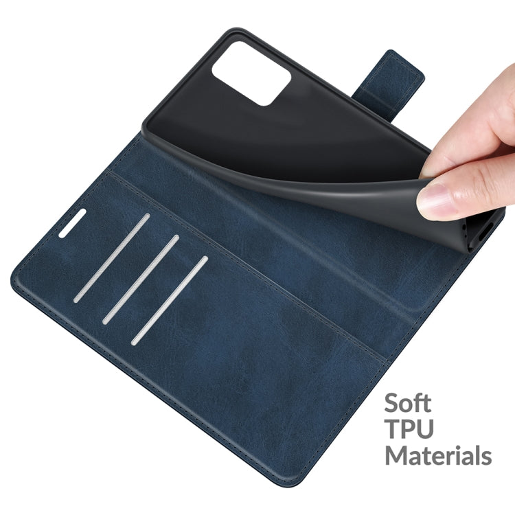 Retro Calf Pattern Buckle Horizontal Flip Leather Case with Holder & Card Slots & Wallet For Xiaomi Redmi 10