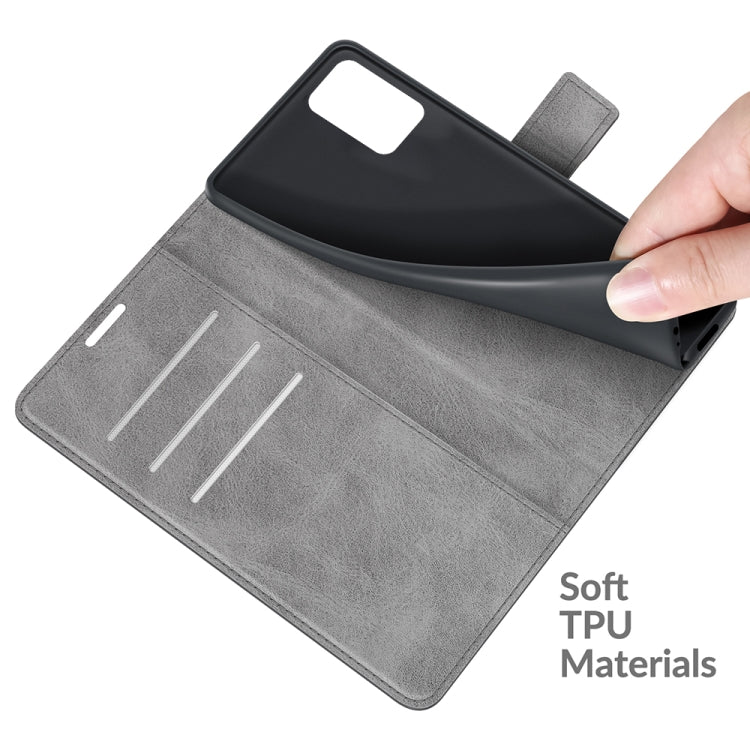 Retro Calf Pattern Buckle Horizontal Flip Leather Case with Holder & Card Slots & Wallet For Xiaomi Redmi 10