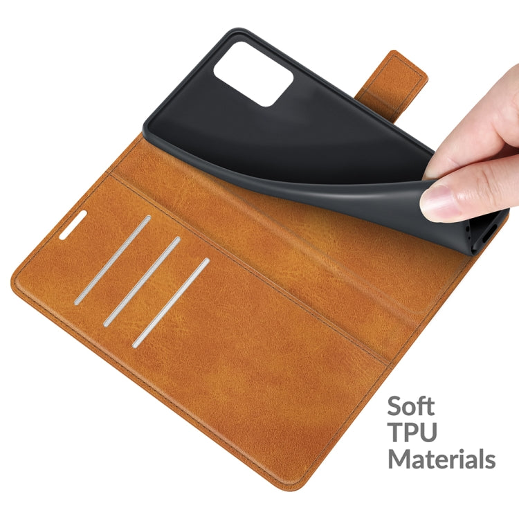 Retro Calf Pattern Buckle Horizontal Flip Leather Case with Holder & Card Slots & Wallet For Xiaomi Redmi 10