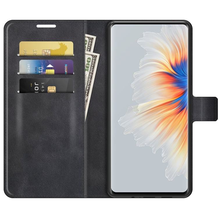 Retro Calf Pattern Buckle Horizontal Flip Leather Case with Holder & Card Slots & Wallet For Xiaomi  Mix 4
