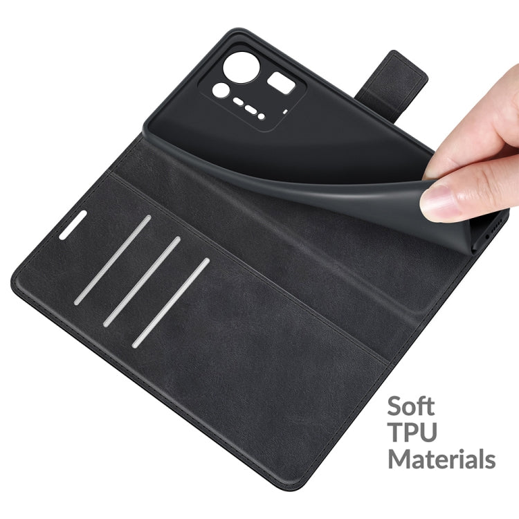 Retro Calf Pattern Buckle Horizontal Flip Leather Case with Holder & Card Slots & Wallet For Xiaomi  Mix 4