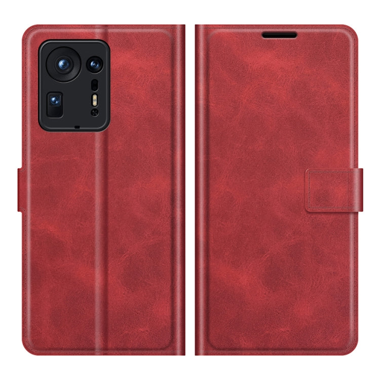 Retro Calf Pattern Buckle Horizontal Flip Leather Case with Holder & Card Slots & Wallet For Xiaomi  Mix 4