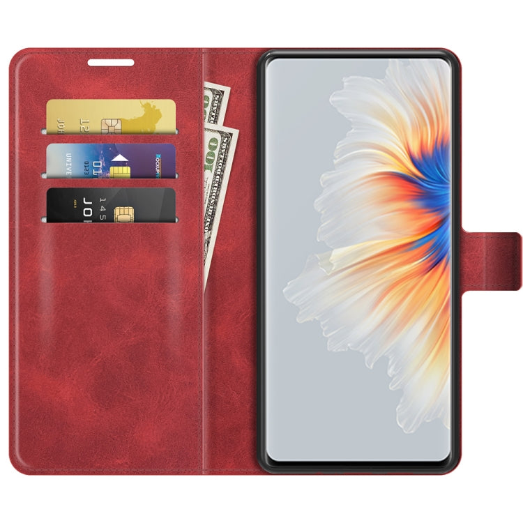 Retro Calf Pattern Buckle Horizontal Flip Leather Case with Holder & Card Slots & Wallet For Xiaomi  Mix 4