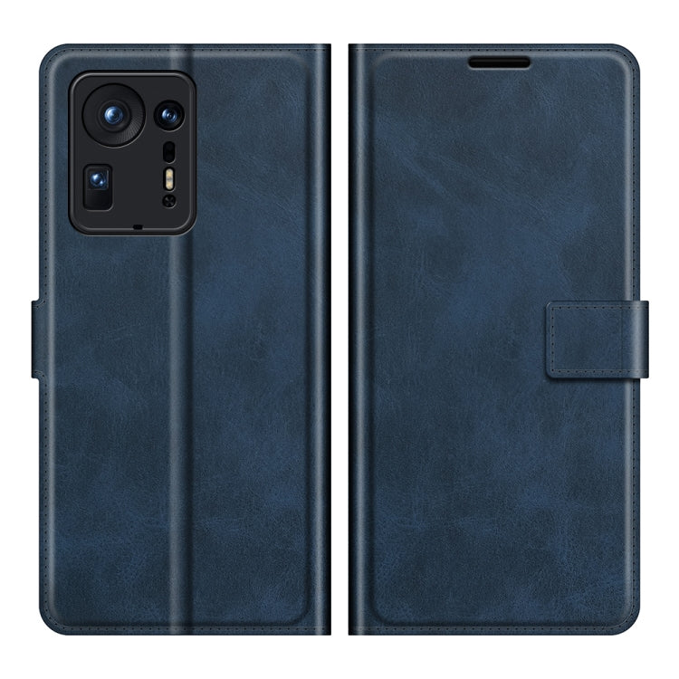 Retro Calf Pattern Buckle Horizontal Flip Leather Case with Holder & Card Slots & Wallet For Xiaomi  Mix 4