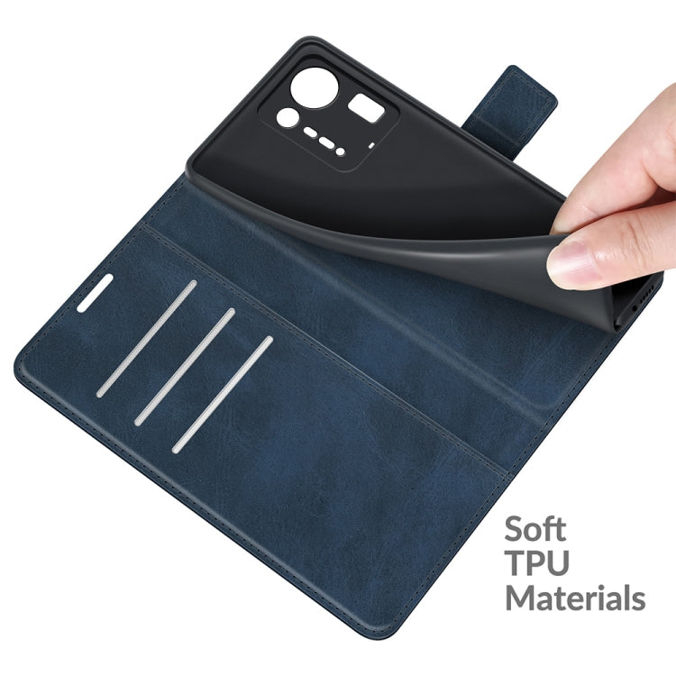 Retro Calf Pattern Buckle Horizontal Flip Leather Case with Holder & Card Slots & Wallet For Xiaomi  Mix 4