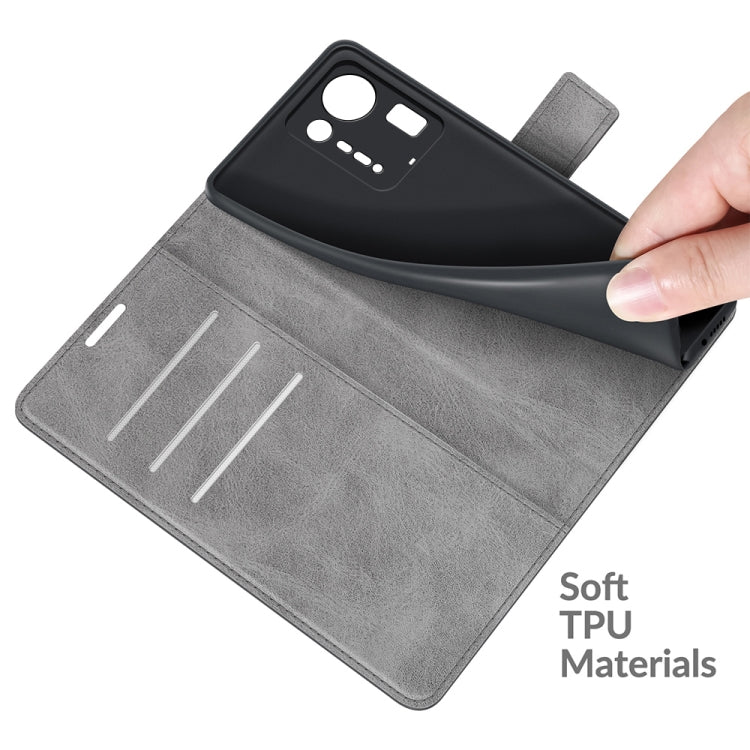 Retro Calf Pattern Buckle Horizontal Flip Leather Case with Holder & Card Slots & Wallet For Xiaomi  Mix 4
