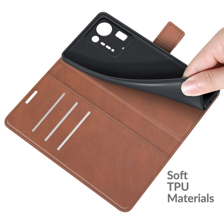 Retro Calf Pattern Buckle Horizontal Flip Leather Case with Holder & Card Slots & Wallet For Xiaomi  Mix 4