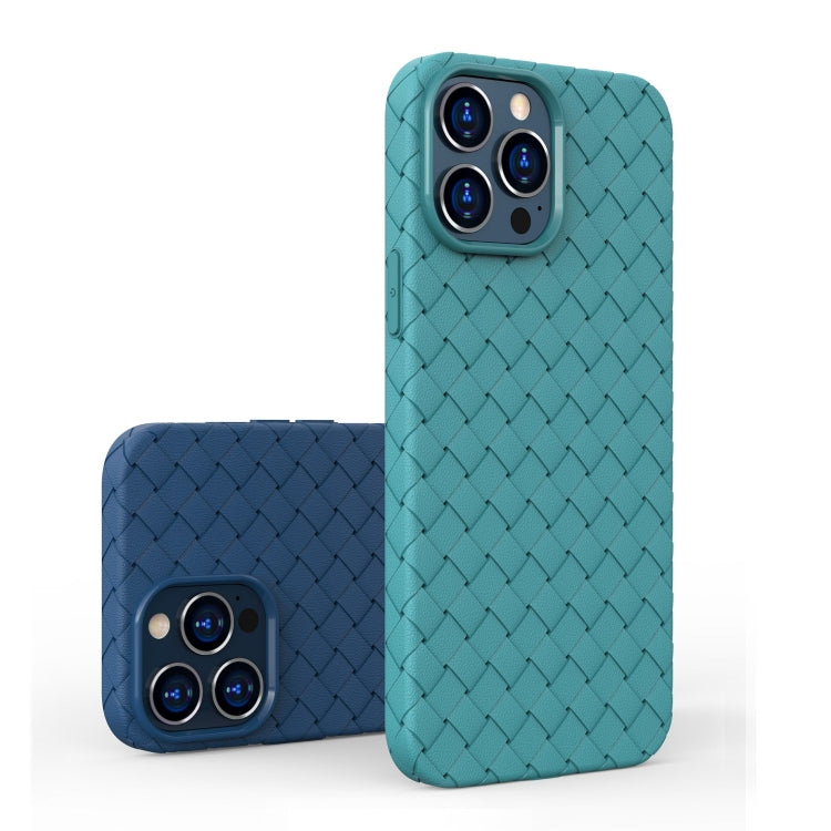 For iPhone 13 Pro Full Coverage Woven Shockproof TPU Case