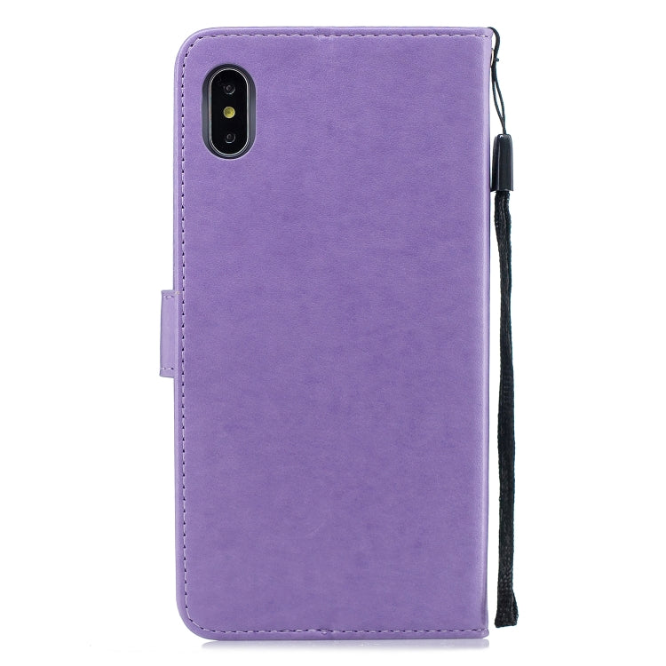 For iPhone XS Max Diamond Encrusted Butterflies Love Flowers Pattern Horizontal Flip Leather Case with Holder & Card Slots & Wallet & Lanyard