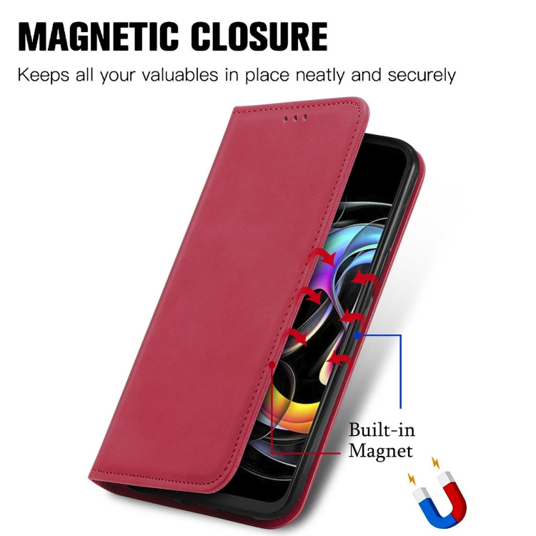For Motorola Edge 20 Lite Retro Skin Feel Business Magnetic Horizontal Flip Leather Case With Holder & Card Slots & Wallet & Photo Frame