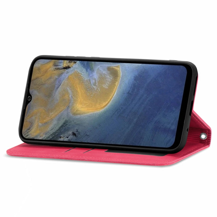 For ZTE A71 Retro Skin Feel Business Magnetic Horizontal Flip Leather Case with Holder & Card Slots & Wallet & Photo Frame