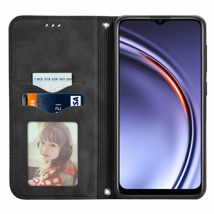 For Huawei Maimang 10 SE Retro Skin Feel Business Magnetic Horizontal Flip Leather Case with Holder & Card Slots & Wallet & Photo Frame