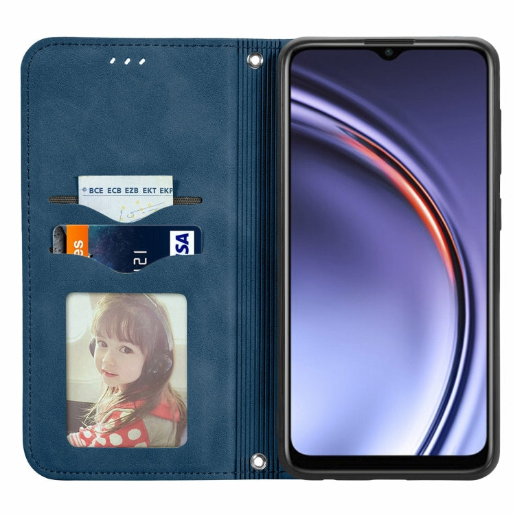 For Huawei Maimang 10 SE Retro Skin Feel Business Magnetic Horizontal Flip Leather Case with Holder & Card Slots & Wallet & Photo Frame