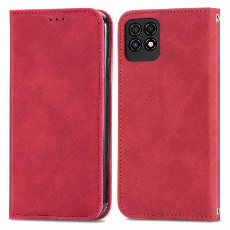 For Huawei Maimang 10 SE Retro Skin Feel Business Magnetic Horizontal Flip Leather Case with Holder & Card Slots & Wallet & Photo Frame