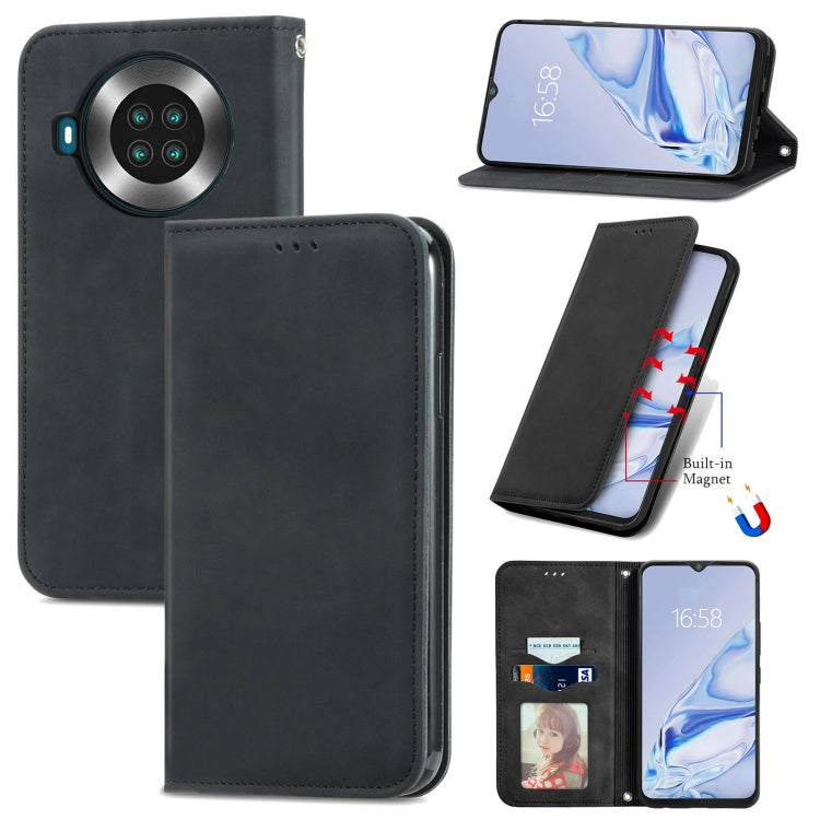 For Cubot Note 20 Retro Skin Feel Business Magnetic Horizontal Flip Leather Case with Holder & Card Slots & Wallet & Photo Frame