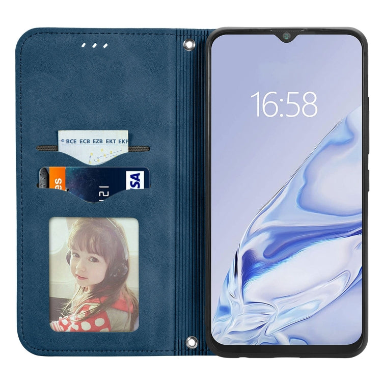 For Cubot Note 20 Retro Skin Feel Business Magnetic Horizontal Flip Leather Case with Holder & Card Slots & Wallet & Photo Frame